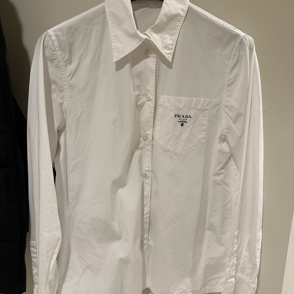 Prada white shirt